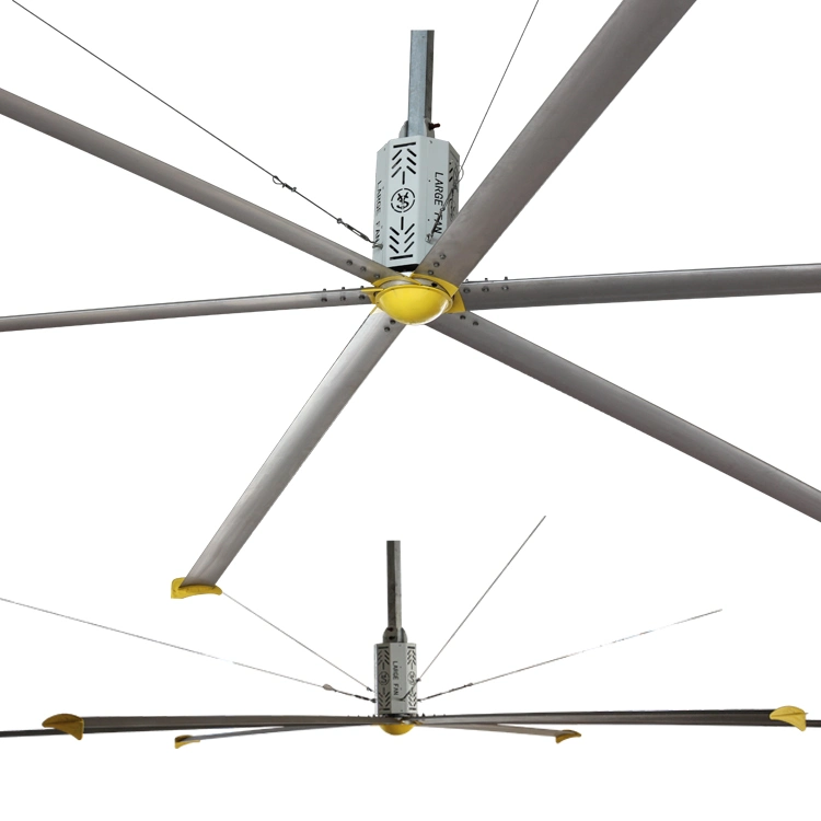 Big Ceiling Fan Industrial Ventilation Hvls Fan for Public and Commercial Site with Pmsm Motor