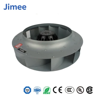 JIMEE Motor Fabricante de sopladores de China JM280/80D4B2 1960(M3/H) Ventiladores centrífugos de CC con flujo de aire Ventilador comercial de 20 pulgadas Ventilador centrífugo Kruger para refrigeración por ventilación