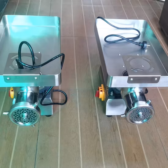 (QH300B+) 1500W Máquina automática de sierra de cinta para carne de acero inoxidable Máquina cortadora de carne Cortadora de pescado congelado Aparato de cocina comercial